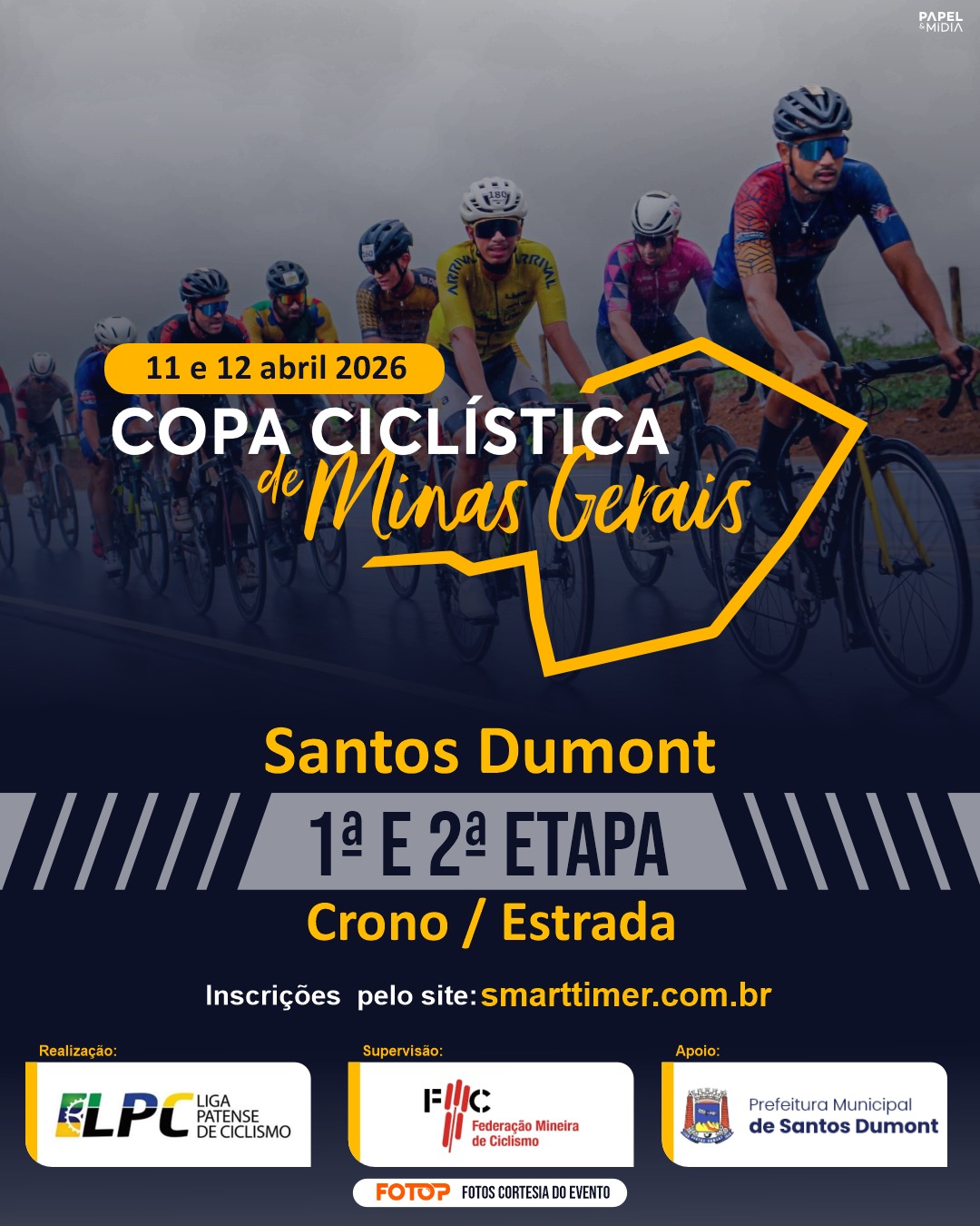 COPA CICLISTICA DE MINAS GERAIS - 2ª ETAPA - ESTRADA - SANTOS DUMONT